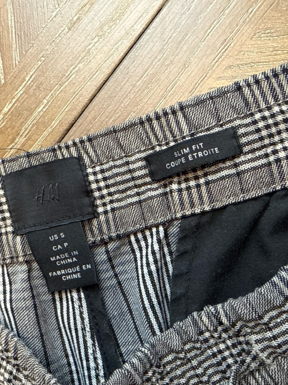 H&M Plaid Drawstring Plaid Pants - Picture 5 of 7